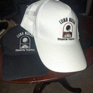 Premium Tequila Luna Nueva promo hats 2 for 1